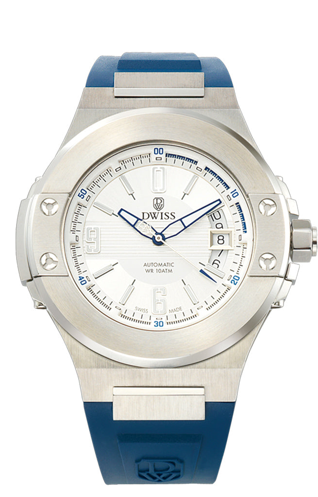 DWISS M1 blue watch swiss made watch with sapphire crystal