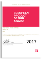 DWISS, the most design awarded Swiss microbrand won the European product design award in 2017