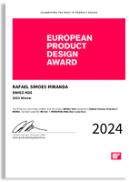 DWISS, the most design awarded Swiss microbrand won the European product design award in 2024